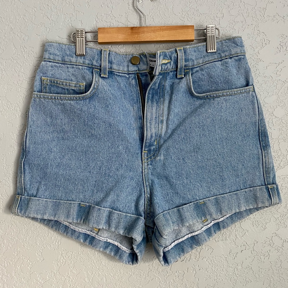 High-rise American Apparel shorts